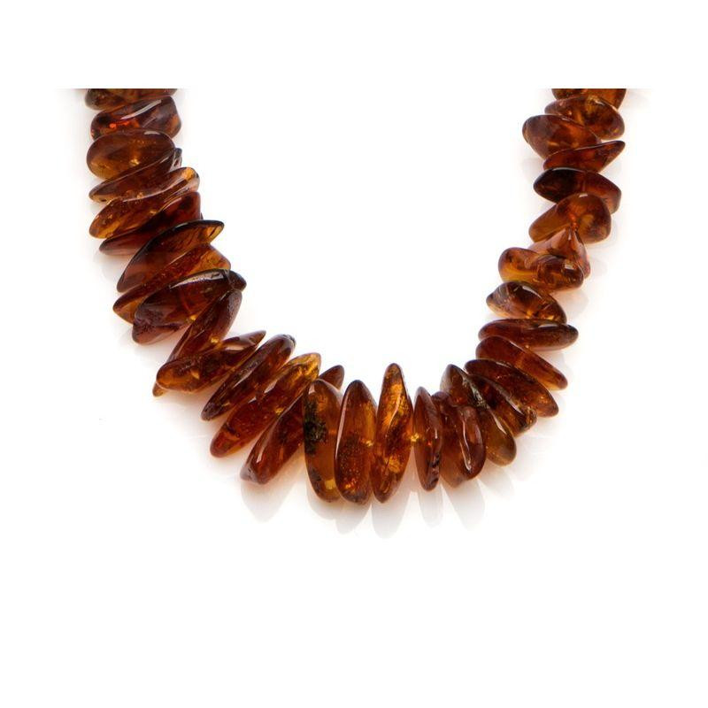 Collana ambra cognac — per incanalandoti nel passato