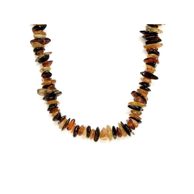 Collana ambra multicolore — per portare la natura within