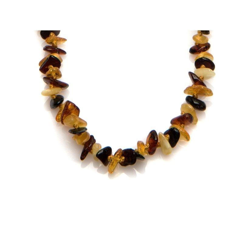 Collana ambra multicolore — per tenere lontane le paure