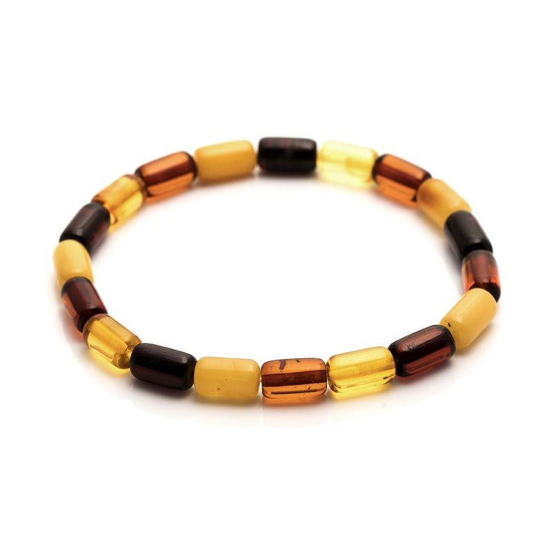 Bracciale ambra multicolore — per custodire i tuoi ricordi