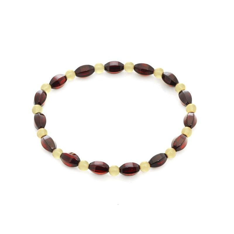 Bracciale ambra multicolore — per portare con te l'oceano