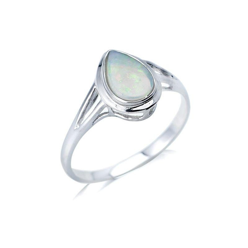 Anello opale bianco — per affacciarti sulla natura