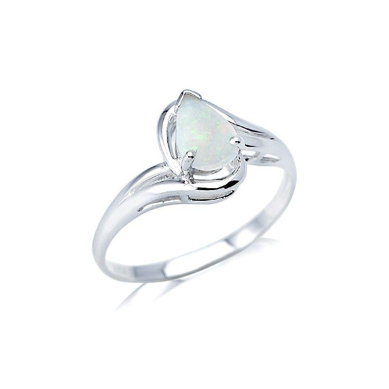 Anello opale bianco — per raccontare storie