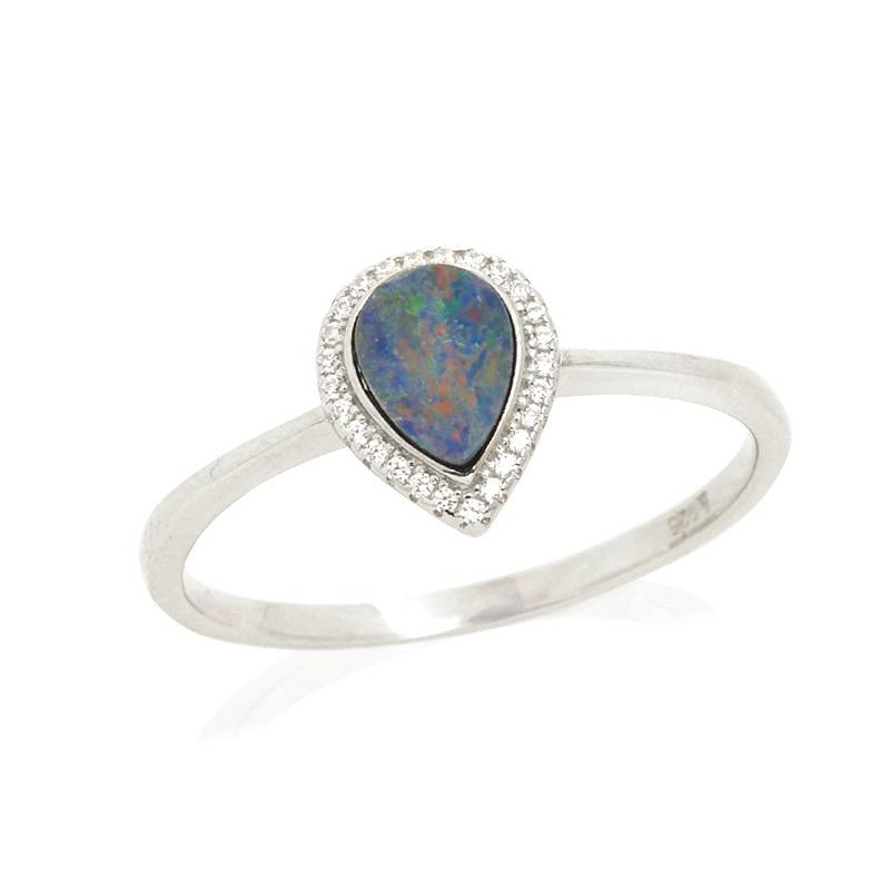 Anello opale blu — per custodire le tue stelle