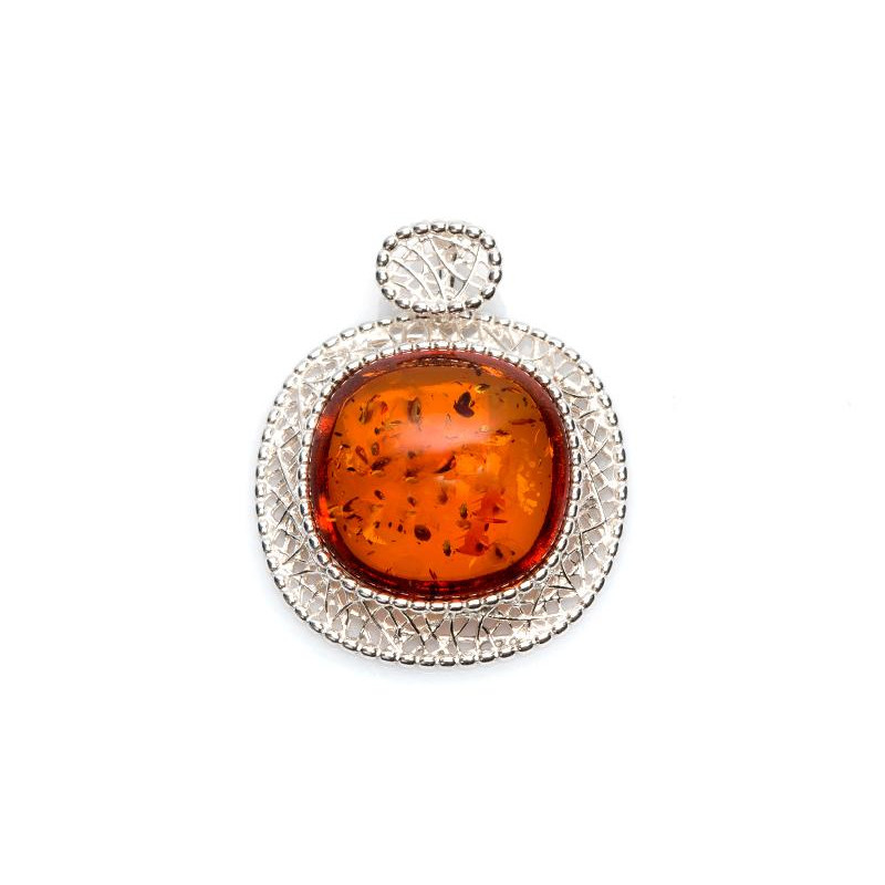 Ciondolo ambra cognac — per evocare ricordi dolci