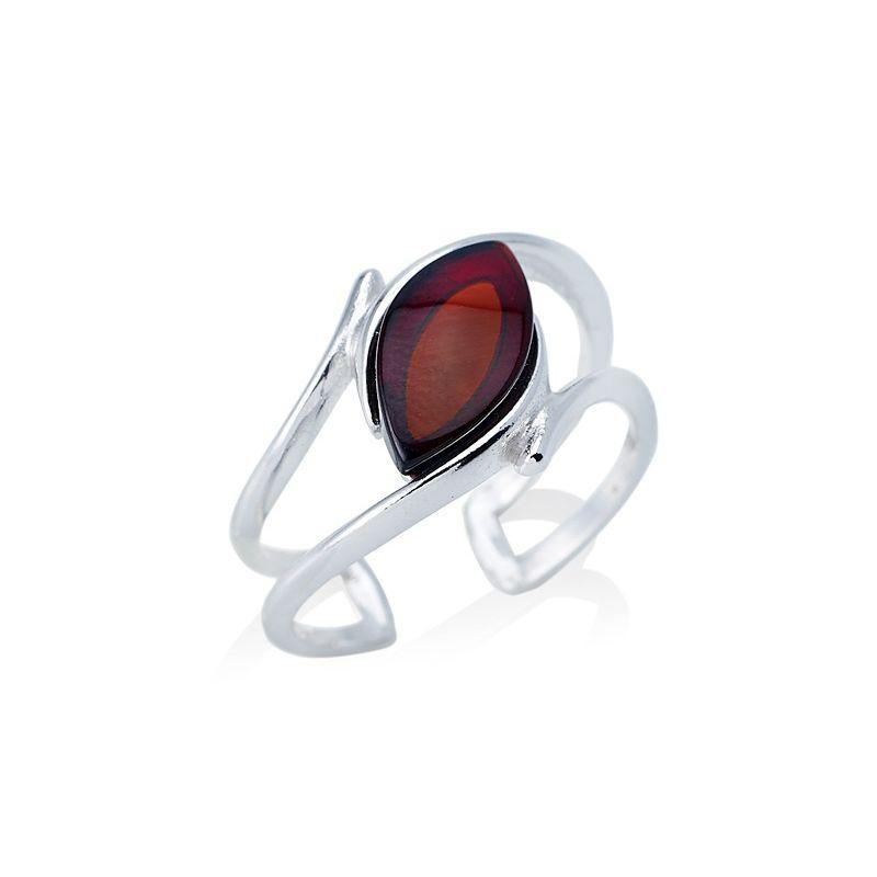 Anello ambra cognac — per condividere i tuoi ricordi