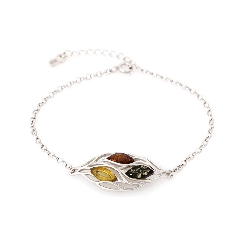 Bracciale ambra multicolore — per custodire i tuoi ricordi