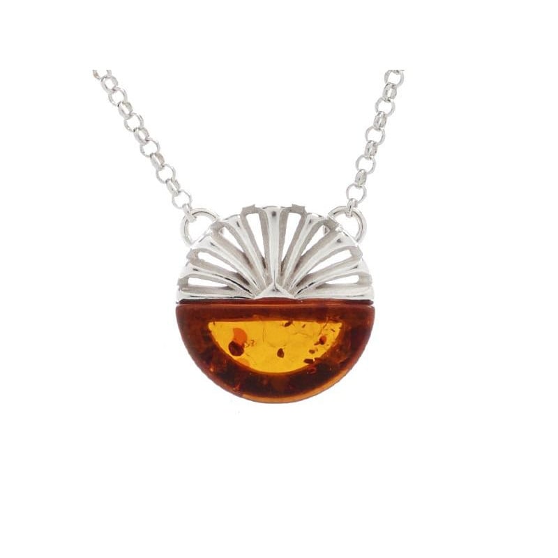 Collana Ambra Cognac — Per Portare Con Te Un'Intenzione