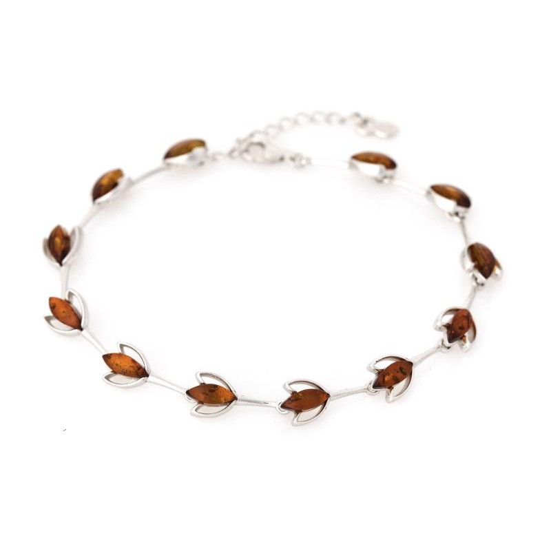 Bracciale ambra cognac — per racchiudere i tuoi sogni