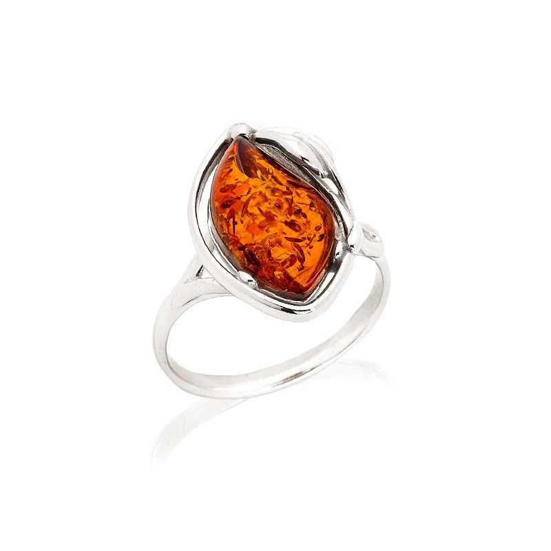 Anello ambra cognac — per portare le gioie del Mar Baltico