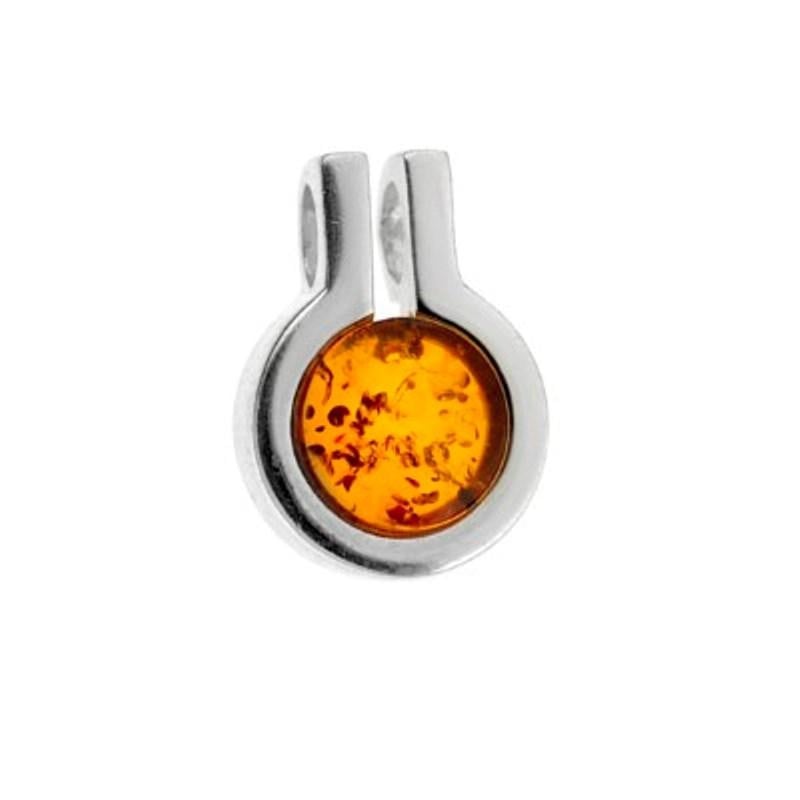 Ciondolo ambra cognac — ricordo del Mare