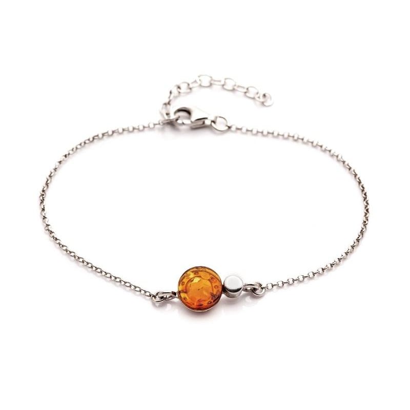 Bracciale ambra cognac — per custodire i tuoi ricordi