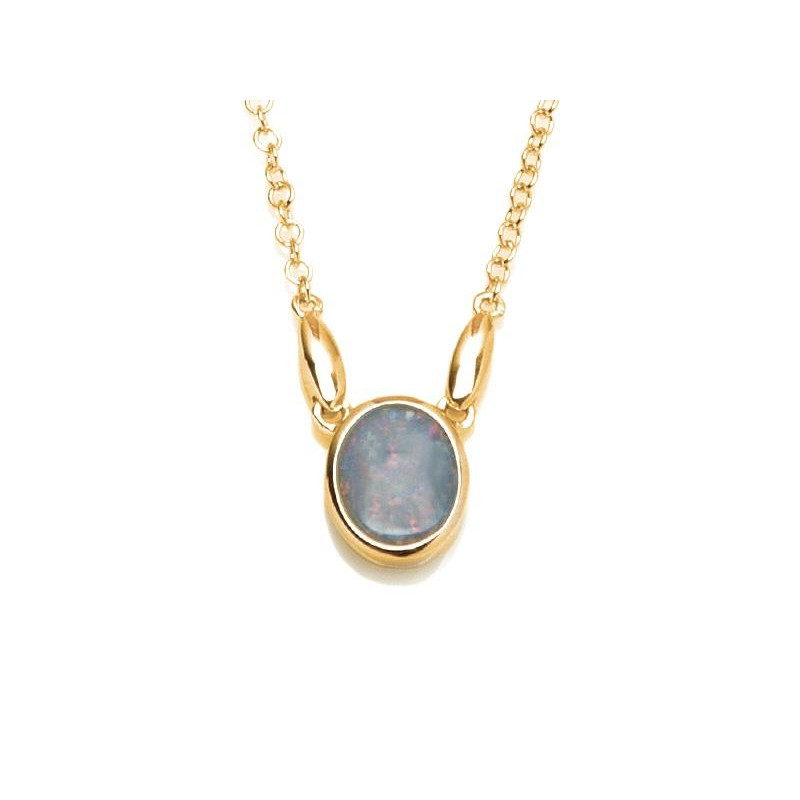 Collana opale blu — per racchiudere il cielo