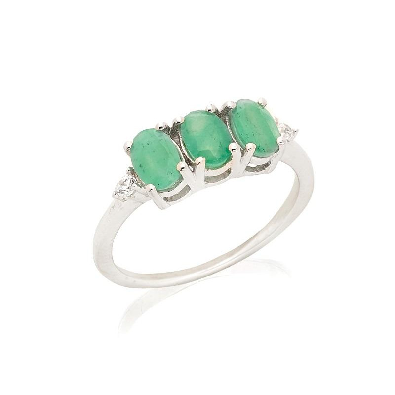 Anello multipietre avventurina verde — per racchiudere i tuoi sogni