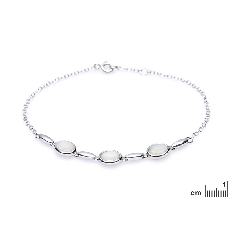 Bracciale opale blu — per custodire dolcemente i tuoi ricordi — foto 1
