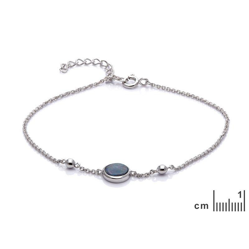 Bracciale opale blu — per conservare i tuoi sogni — foto 1