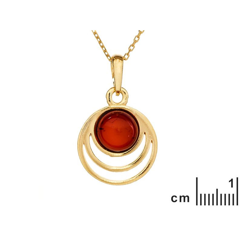 Ciondolo ambra cognac — per evocare il mare — foto 1
