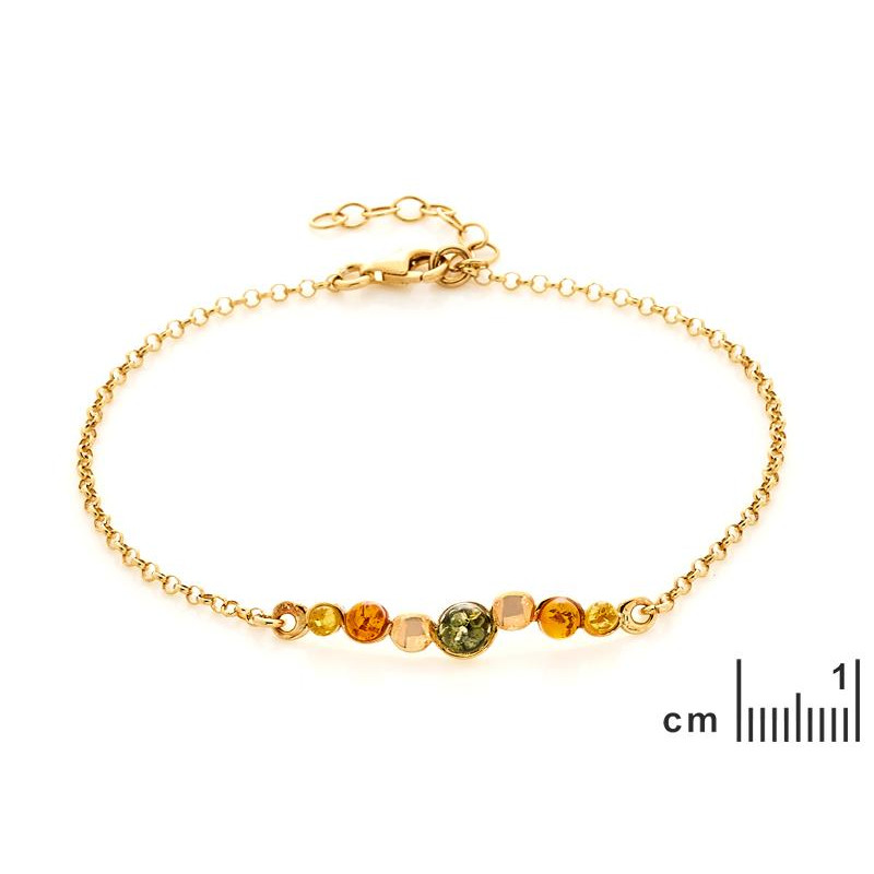 Bracciale ambra multicolore — per conservare i tuoi ricordi — foto 1