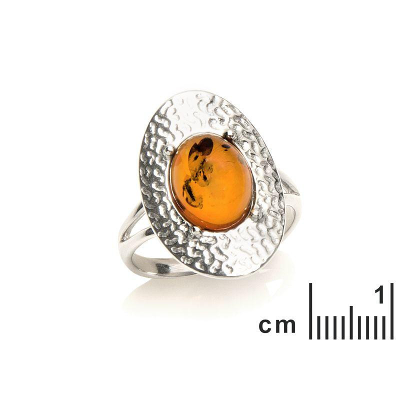Anello ambra cognac — per memoria dolce — foto 1