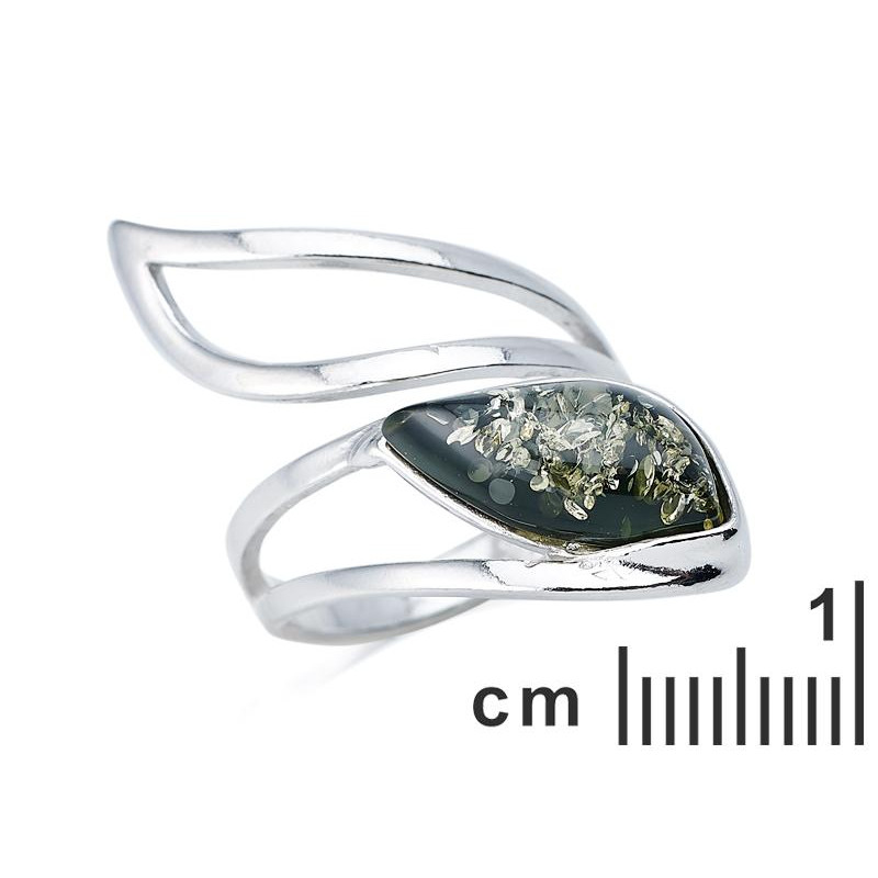 Anello ambra verde Baltico — per condividere i tuoi viaggi — foto 1