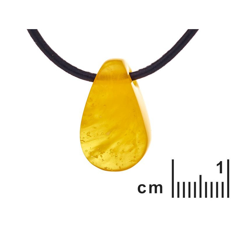 Collana in ambra naturale miele del Mar Baltico, 42‑45 cm — per ricordare la tua luce interiore — foto 1