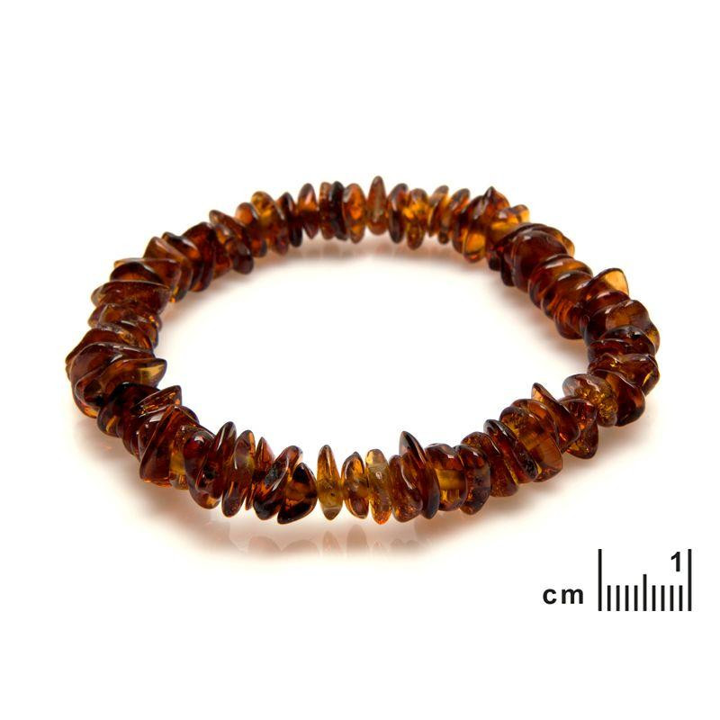 Bracciale ambra cognac — per custodire i ricordi — foto 1