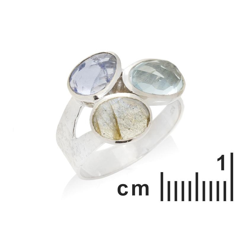 Anello multicolor pietre naturali — per esprimere la tua essenza — foto 1