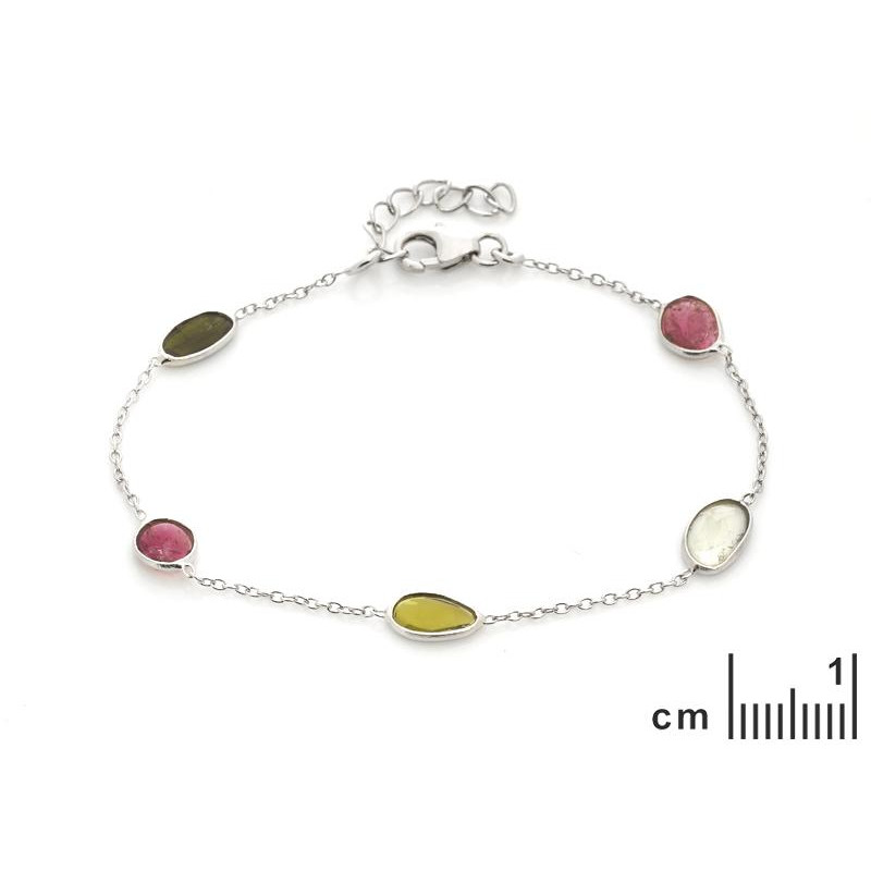 Bracciale tormaline multicolori — per portare la luce del sole — foto 1