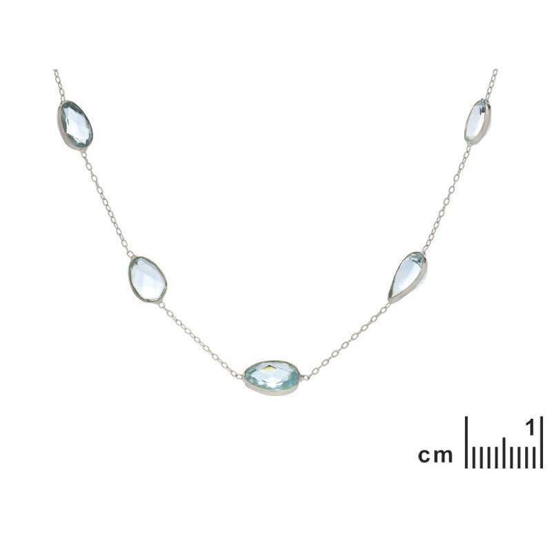 Collana topazio azzurro, per evocare la serenità — foto 2