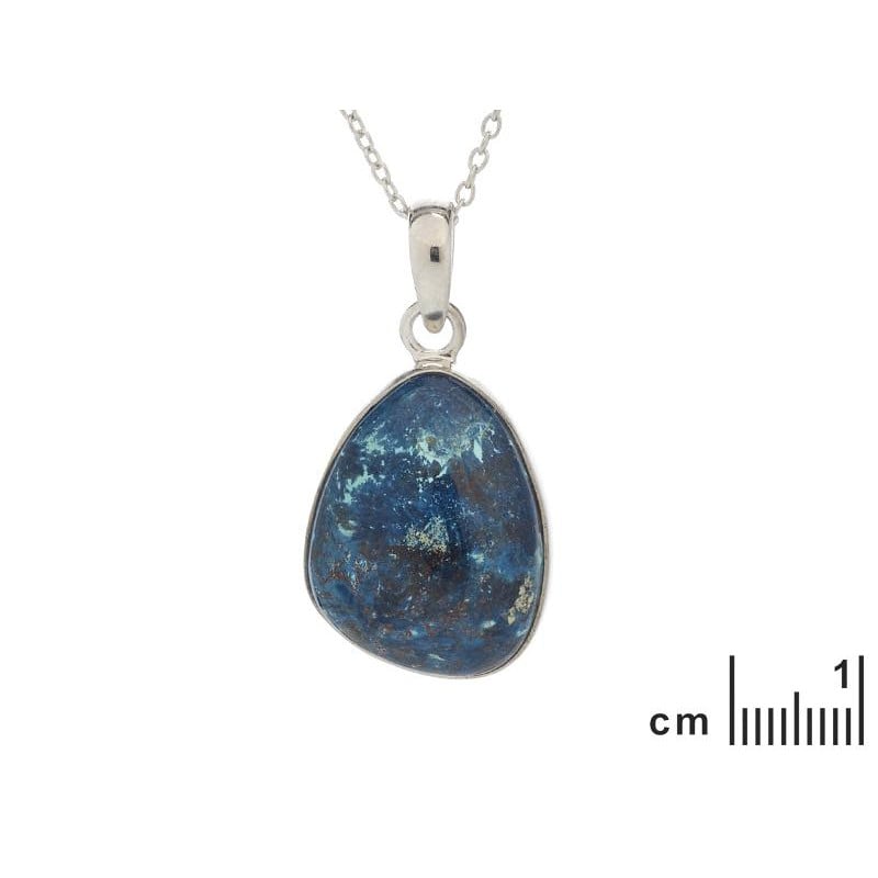 Ciondolo Shattuckite Blu — Per ricordare il tuo viaggio — foto 1