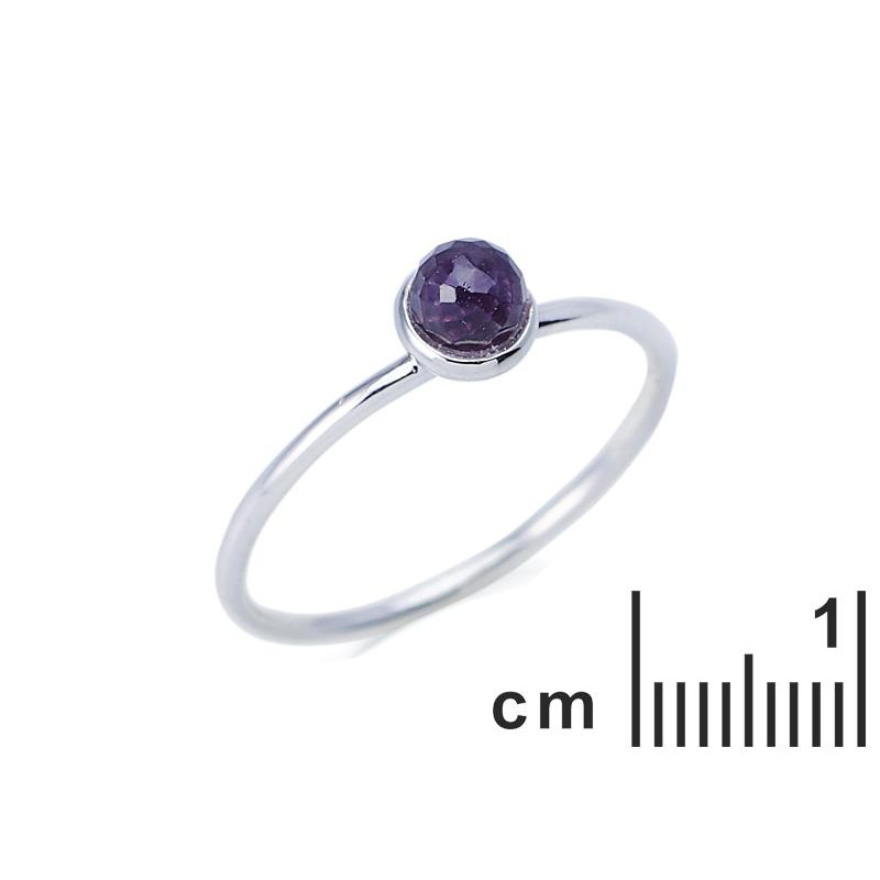 Anello ametista viola — per racchiudere l'essenza — foto 1