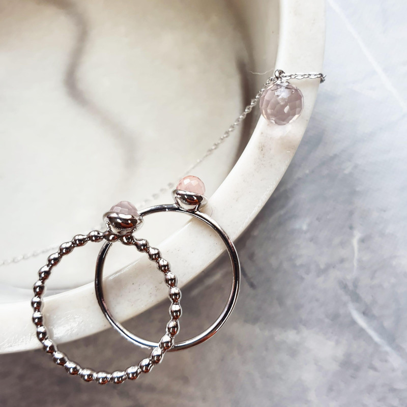 Anello quarzo rosa — per suscitare l'amore — foto 2