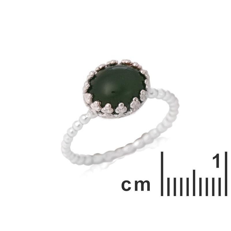 Anello avventurina verde — per evocare l'essenza della natura — foto 1
