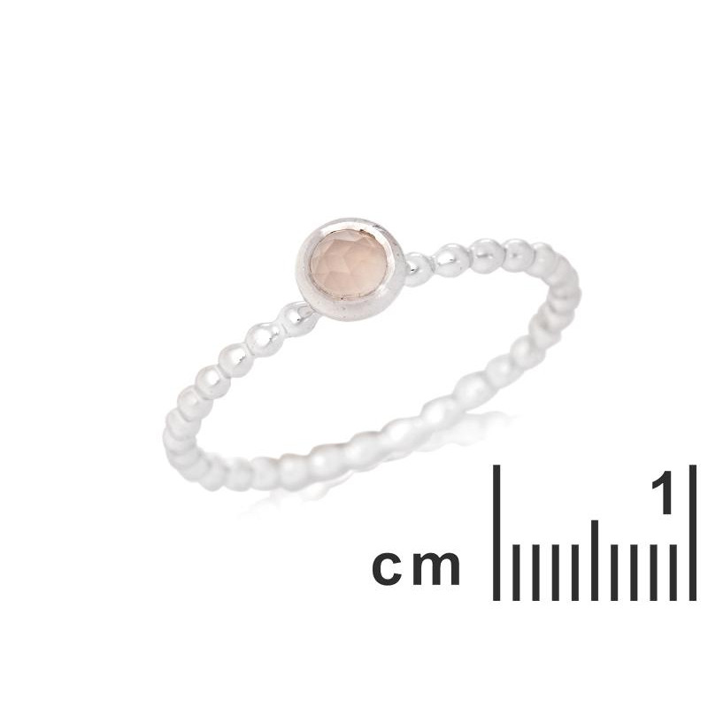 Anello quarzo rosa — per condividere l'amore — foto 1