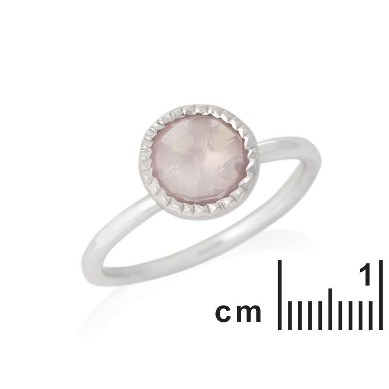 Anello quarzo rosa — per trasmettere amore — foto 1