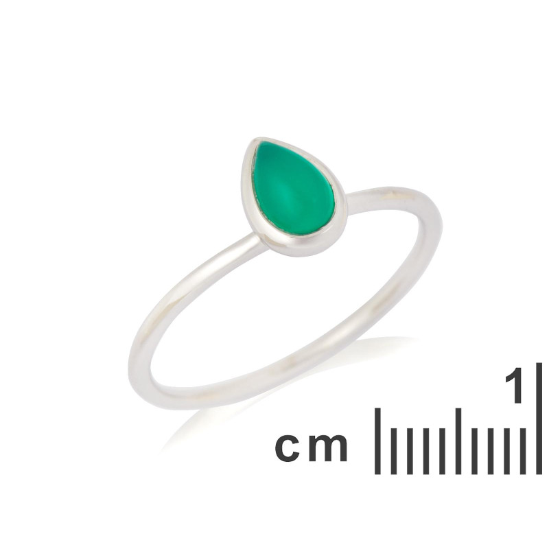 Anello Onice Verde — Per ricordare il tuo viaggio — foto 1