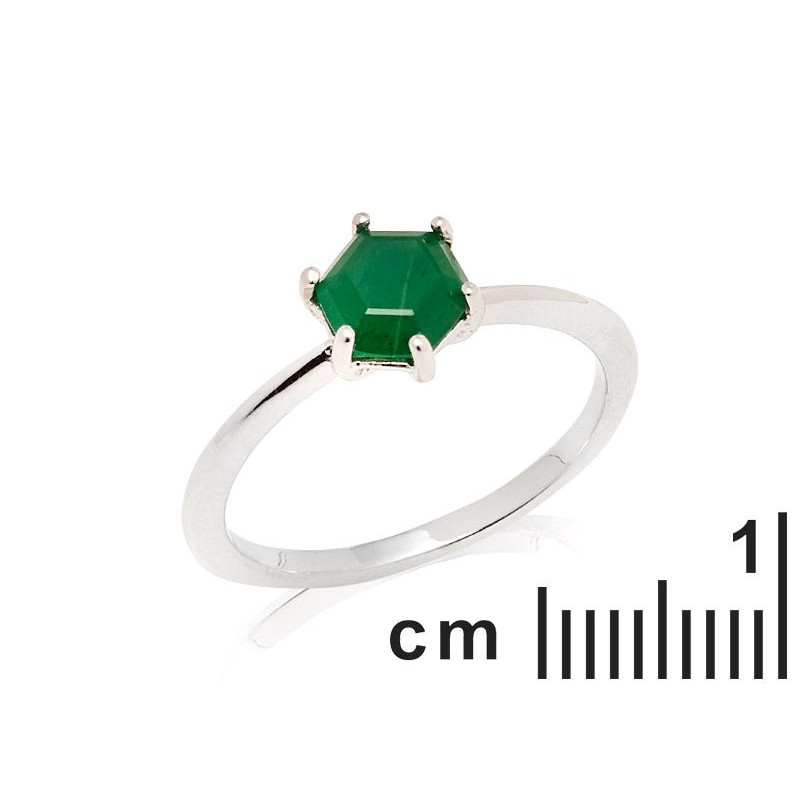 Anello avventurina verde — per evocare viaggi intramondani — foto 1