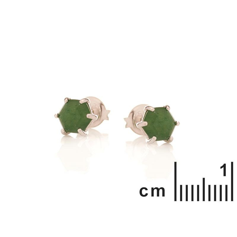 Orecchini avventurina verde — per evocare la natura (cod. 9146) — foto 1