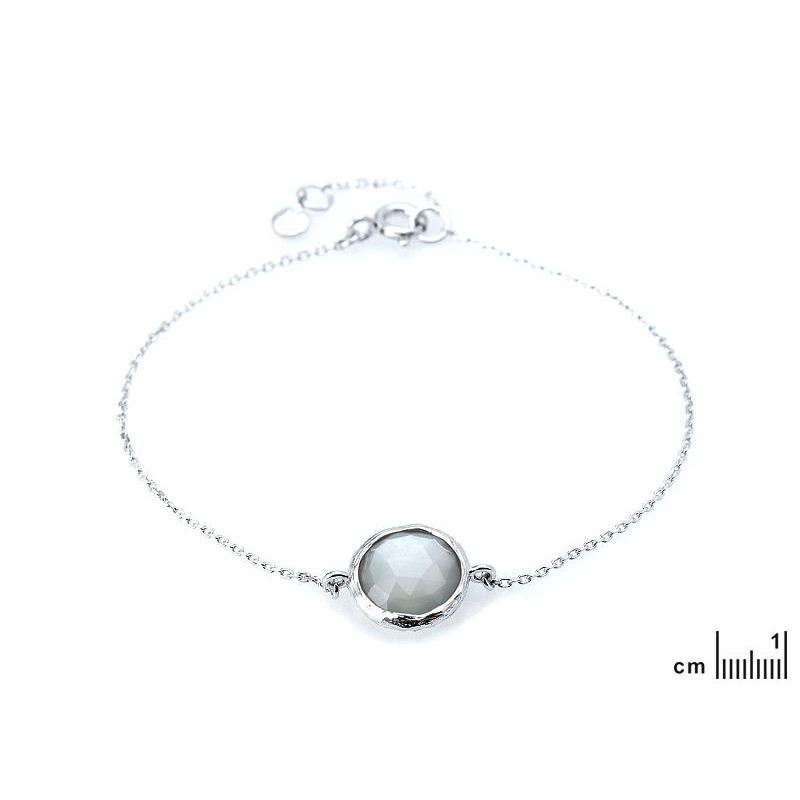 Bracciale luna bianca — per portare con te la serenità — foto 1