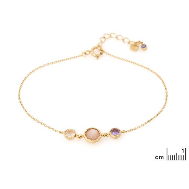 Bracciale pietre multicolori — per portare luce nel tuo cammino — foto 1