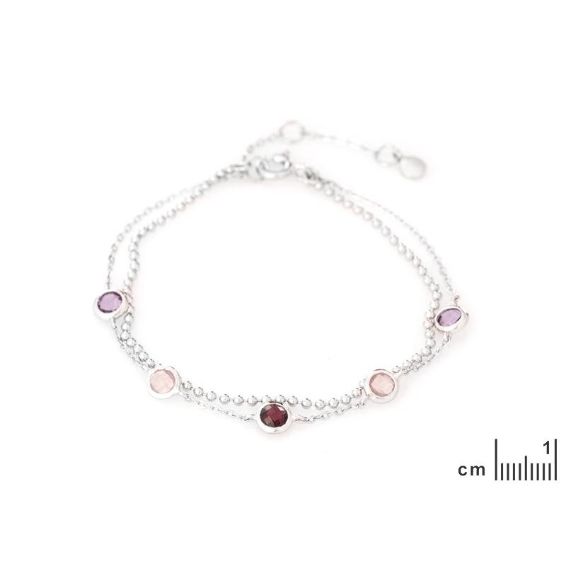 Bracciale multicolori pietre — per incarnare la tua diversità — foto 1