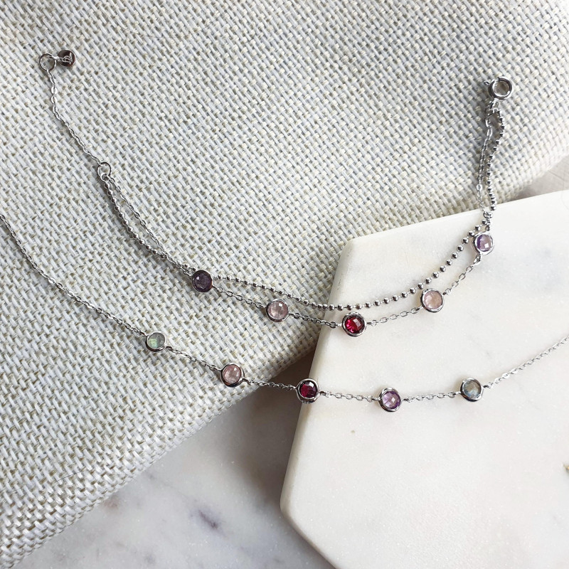 Bracciale multicolori pietre — per incarnare la tua diversità — foto 2