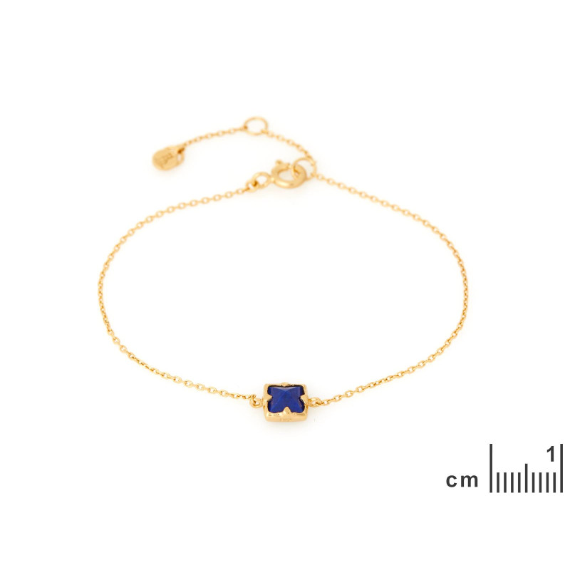 Bracciale lapislazzuli blu — per sfoggiare la tua eleganza — foto 1