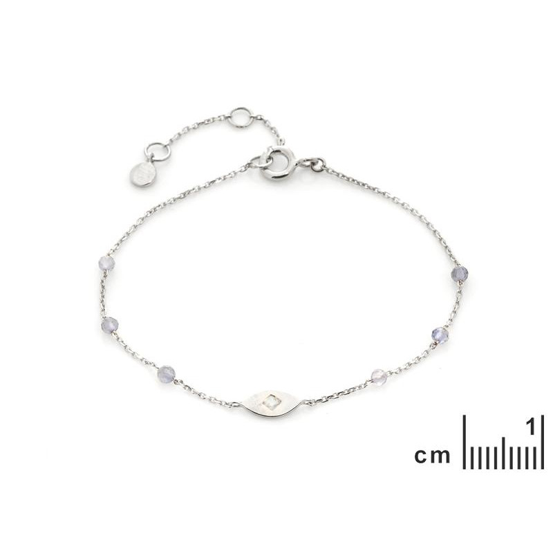 Bracciale Luna e Iolite — Per luce interiore — foto 1