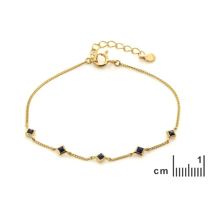 Bracciale lapislazzuli — per commemorare il cielo notturno — foto 1