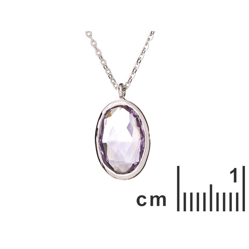 Collana ametista viola — per evocare l'essenza dolce — foto 1