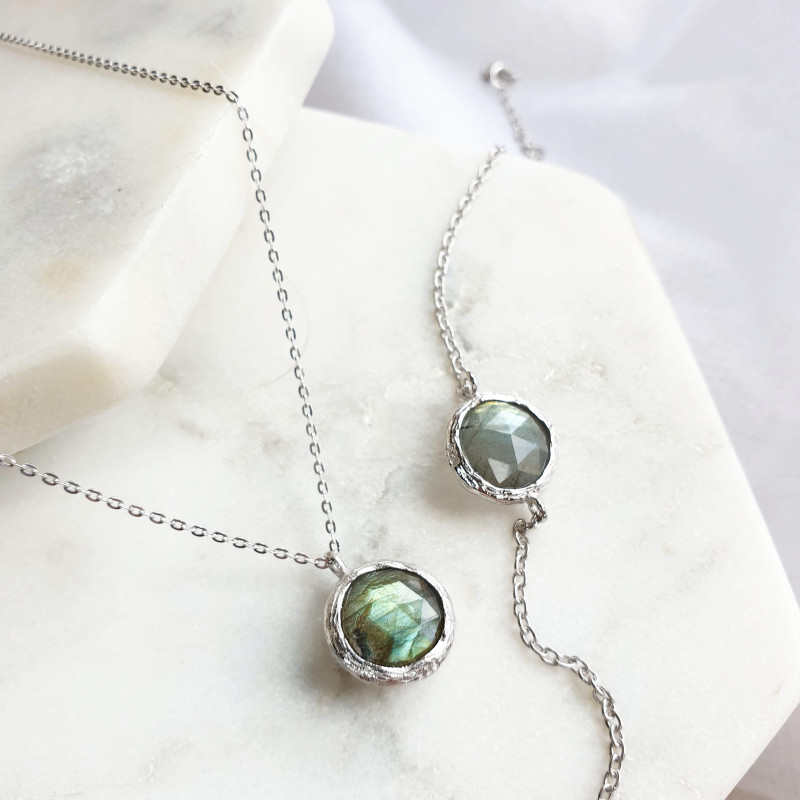 Collana Labradorite Multicolore — Per Esserti Sempre Fedele — foto 2