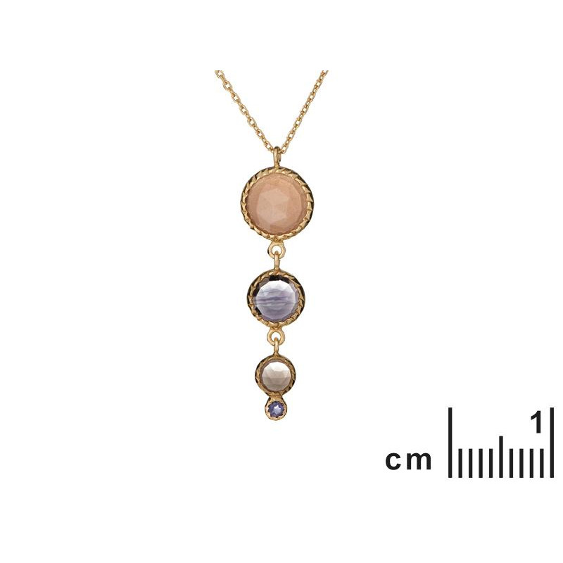 Collana multi-pietre multicolori — per portare con te un'intenzione — foto 1