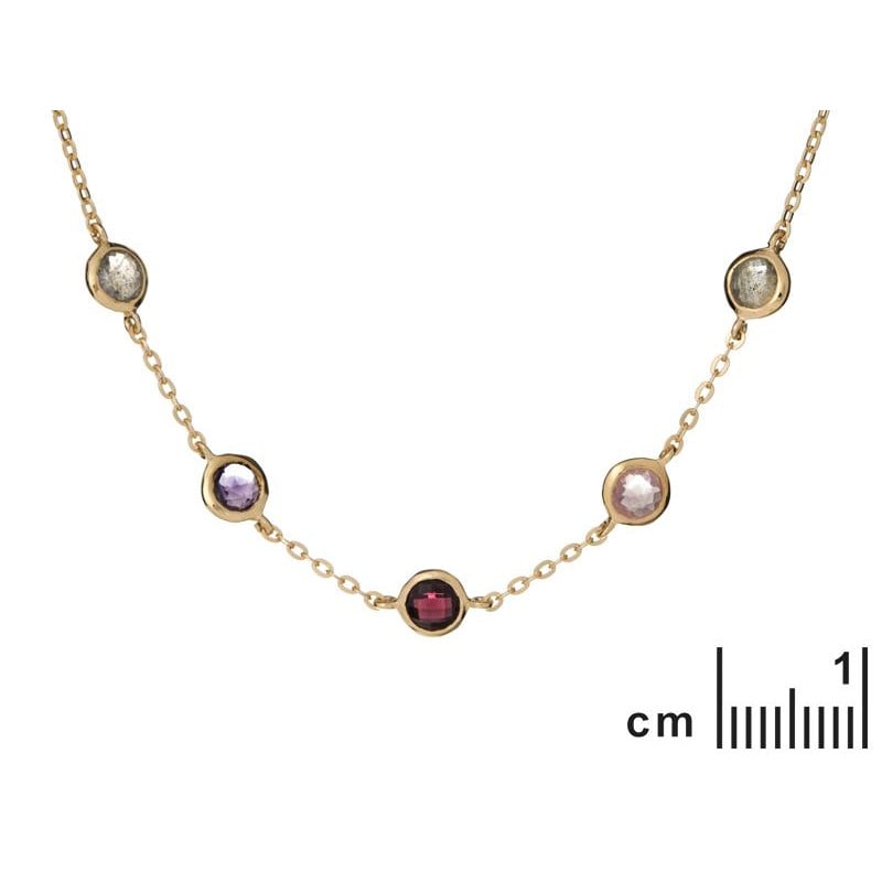 Collana pietre multicolori — per brillare sempre — foto 1