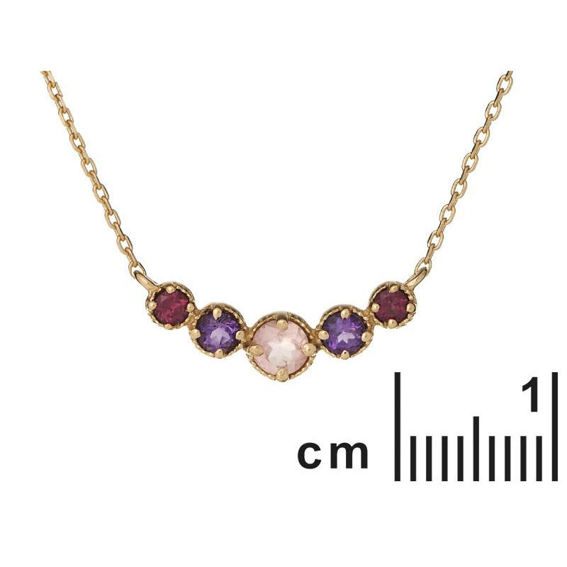 Collana pietre multicolori — per incantare il giorno — foto 1